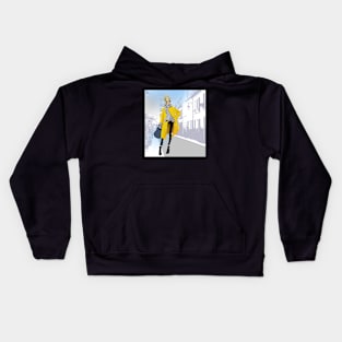 Fashion Girl #2 Kids Hoodie